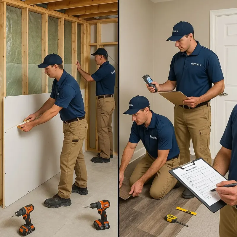 Repairs and Reconstruction process in Taos, NM